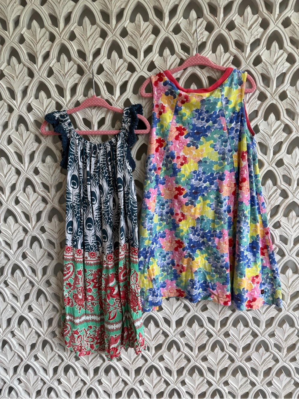 Tea and Joyous & Free colorful dresses, size S/6 - Picture 2 of 5